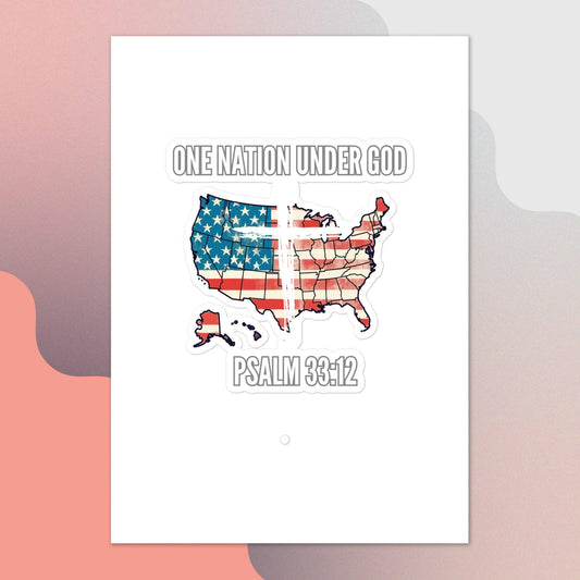 One Nation Under God Stickers